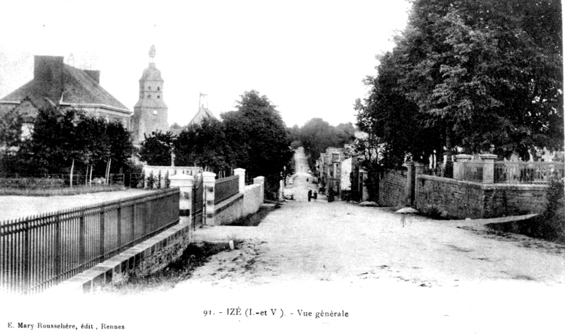 Ville de Val-d'Iz (Bretagne).