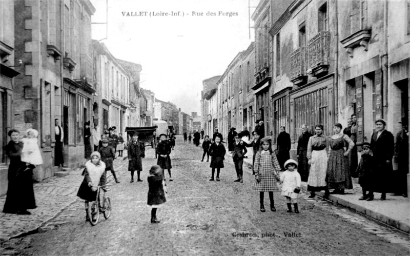 Ville de Vallet (Bretagne).