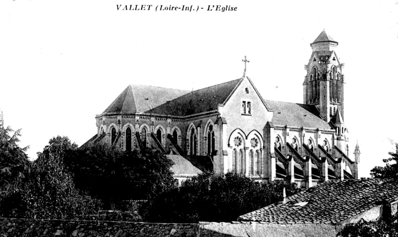 Eglise de Vallet (Bretagne).