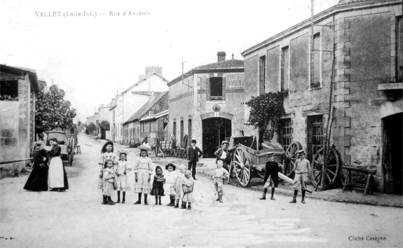 Ville de Vallet (Bretagne).