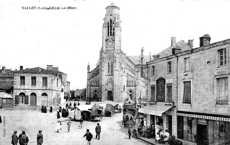 Ville de Vallet (Bretagne).