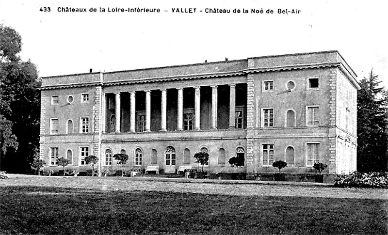 Chteau de la No-de-Bel-Air  Vallet (Bretagne).