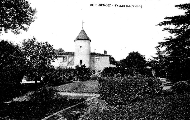 Chteau de Bois-Benot  Vallet (Bretagne).