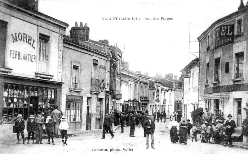 Ville de Vallet (Bretagne).