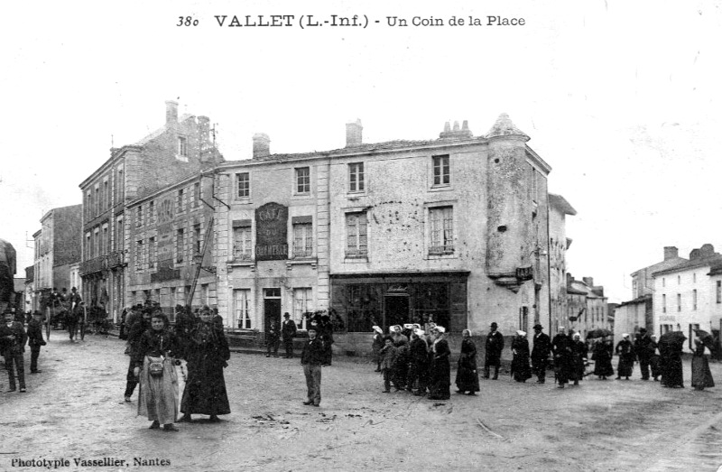 Ville de Vallet (Bretagne).