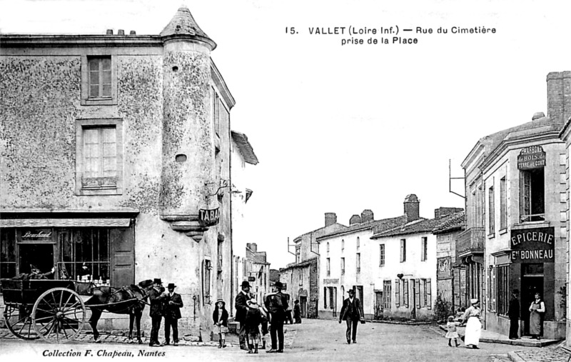 Ville de Vallet (Bretagne).