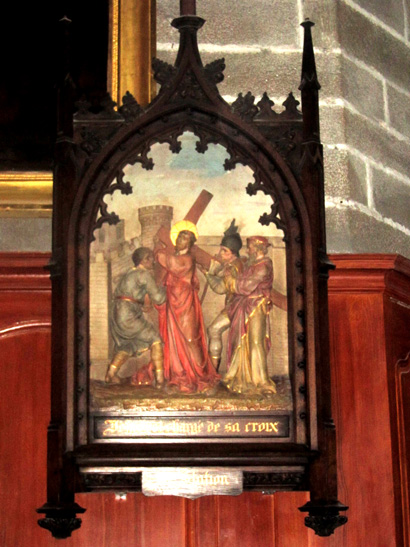Vannes : chemin de croix de la cathdrale de Saint Pierre