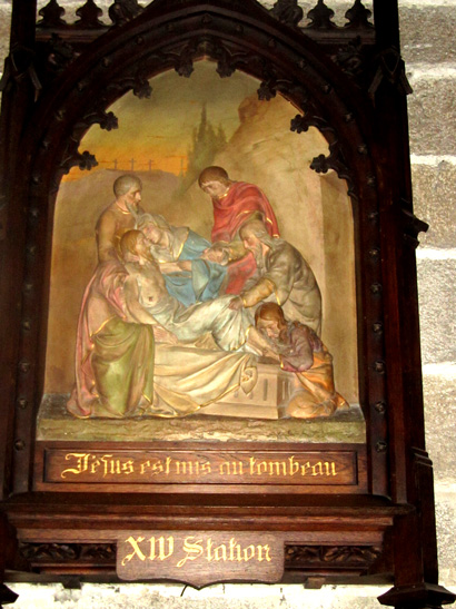 Vannes : chemin de croix de la cathdrale de Saint Pierre