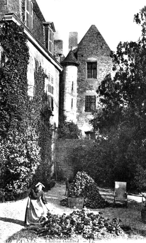 Le chteau (ou manoir) Gaillard  Vannes en Bretagne.