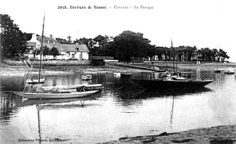 Vannes (Bretagne) : le Conleau.