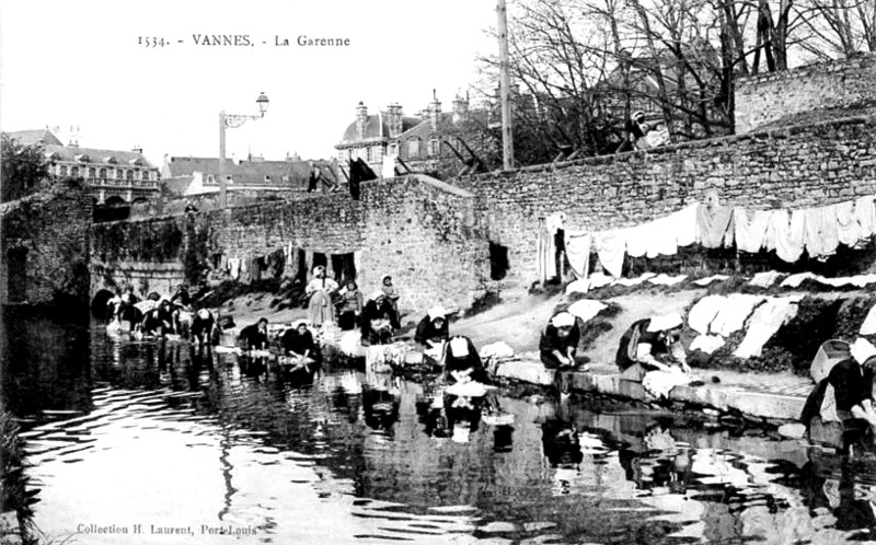 Promenade de la Garenne  Vannes (Bretagne).