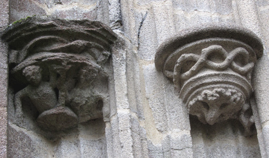 Gargouille et chimre de la cathdrale de Vannes