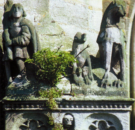 Gargouille et chimre de la cathdrale de Vannes