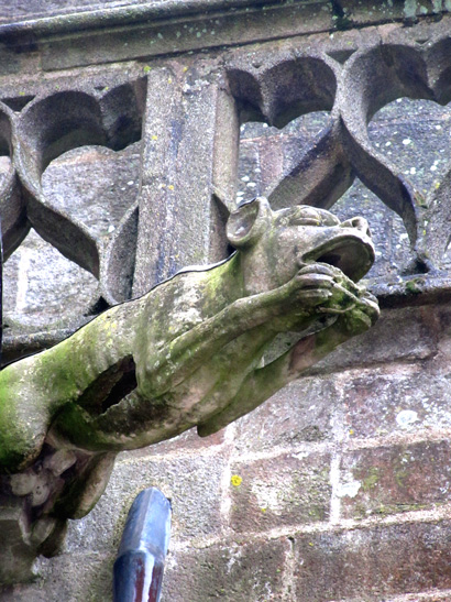 Gargouille et chimre de la cathdrale de Vannes