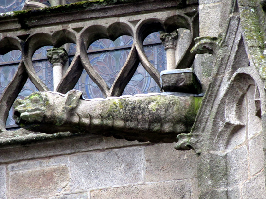 Gargouille et chimre de la cathdrale de Vannes