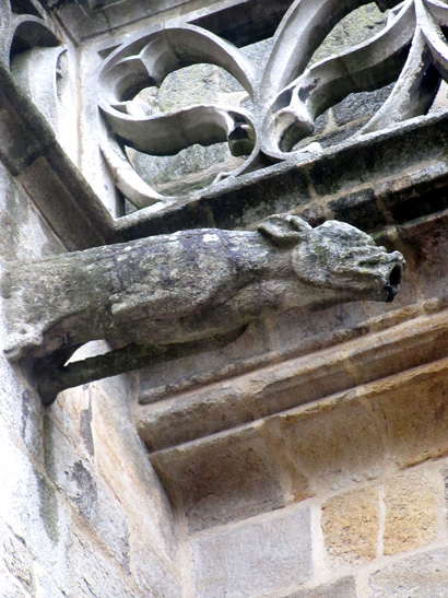 Gargouille et chimre de la cathdrale de Vannes