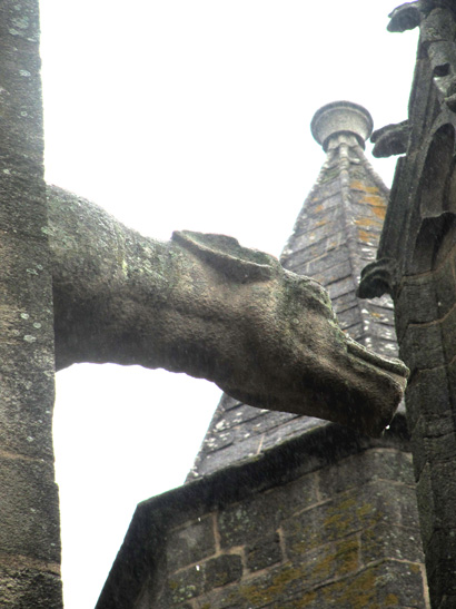 Gargouille et chimre de la cathdrale de Vannes