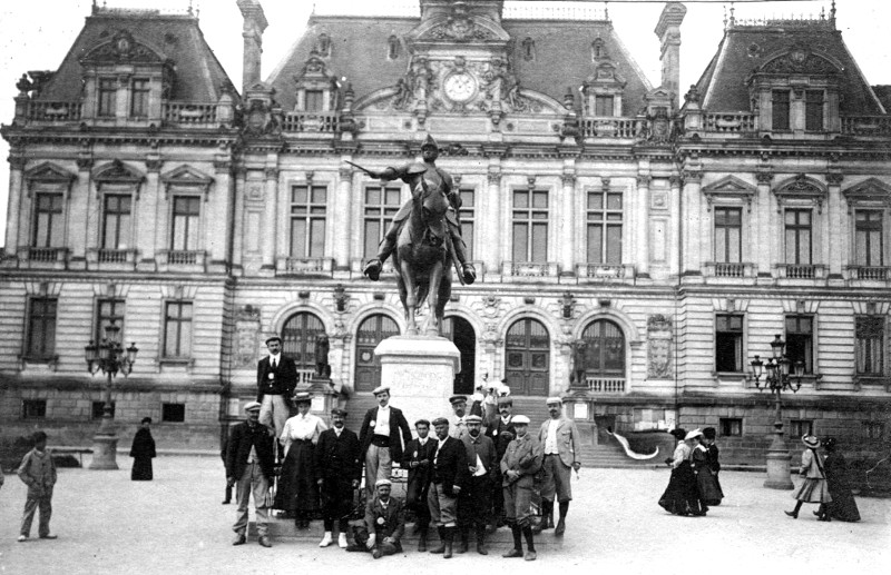 Vannes (Bretagne) : l'htel de Ville.