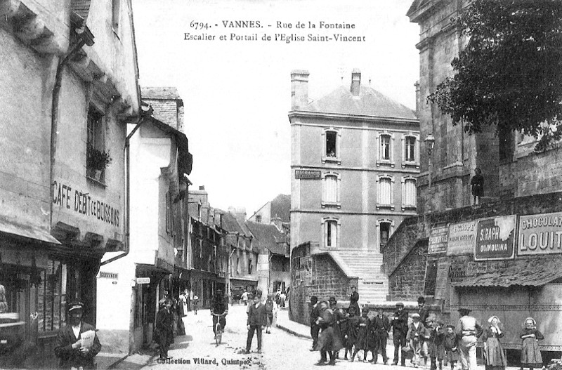 Ville de Vannes (Bretagne).