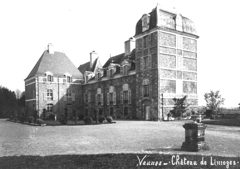 Vannes (Bretagne) : château de Limoges.