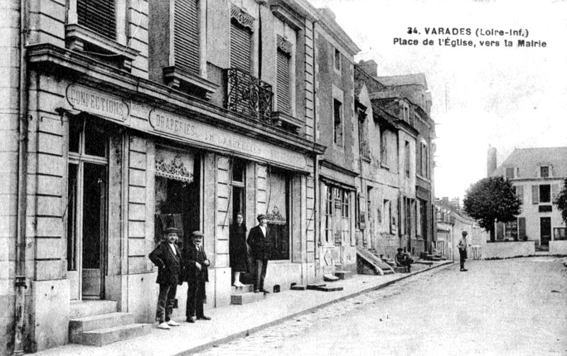 Ville de Varades (anciennement en Bretagne).