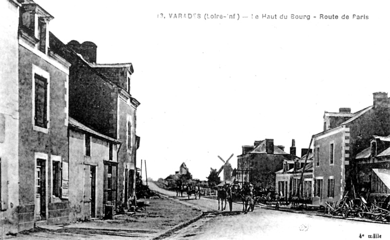 Ville de Varades (anciennement en Bretagne).