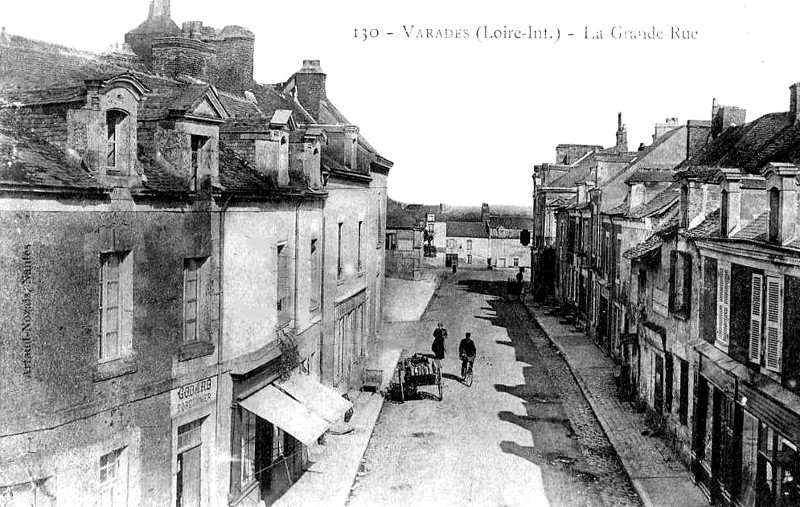 Ville de Varades (anciennement en Bretagne).