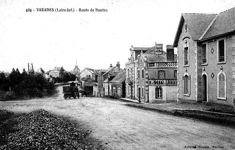 Ville de Varades (anciennement en Bretagne).