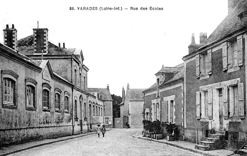 Ville de Varades (anciennement en Bretagne).