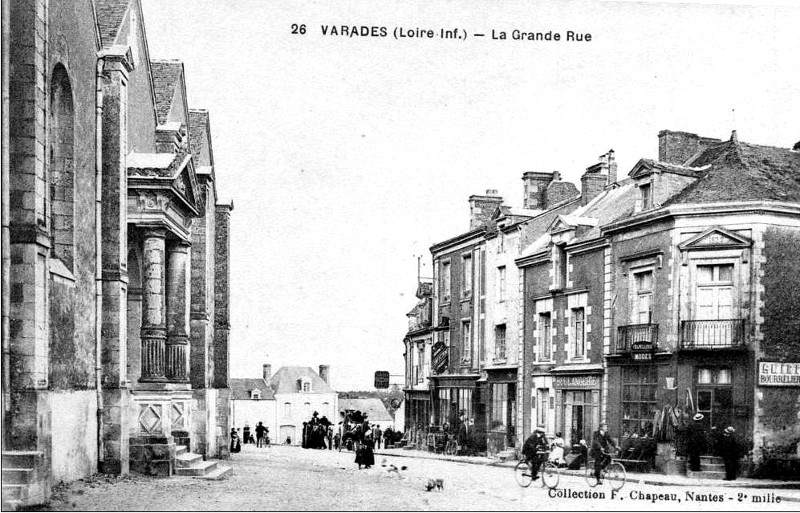 Eglise de Varades (anciennement en Bretagne).