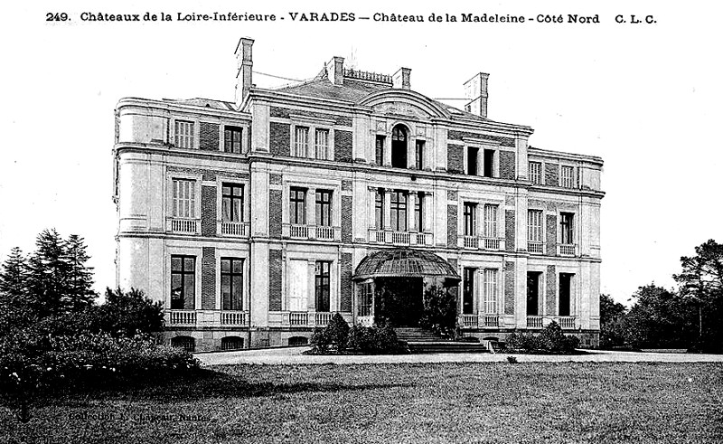 Château de la Madeleine à Varades (anciennement en Bretagne).