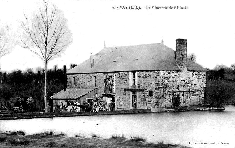 Minoterie de Btinais  Vay (anciennement en Bretagne).