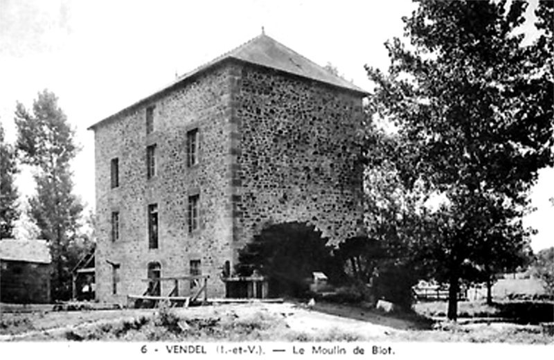 Moulin-Biot  Vendel (Bretagne).