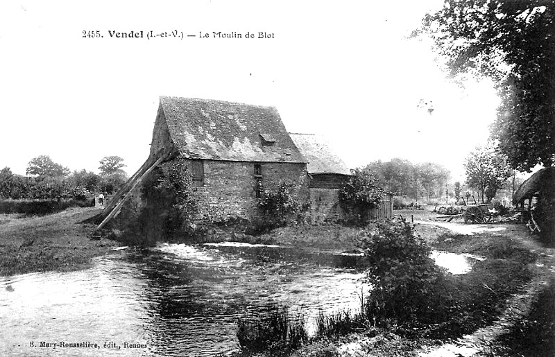 Moulin-Biot  Vendel (Bretagne).