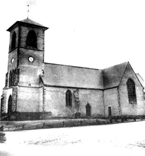 Eglise de Vergal (Bretagne).