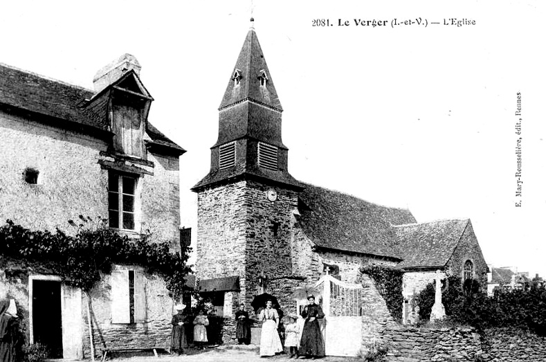 Eglise du Verger (Bretagne).