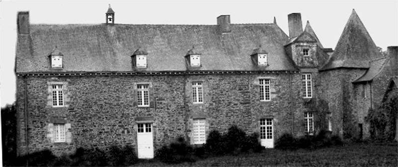Chteau ou Manoir de Bonnais  Le Verger (Bretagne).