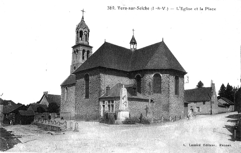 Eglise de Vern-sur-Seiche (Bretagne).