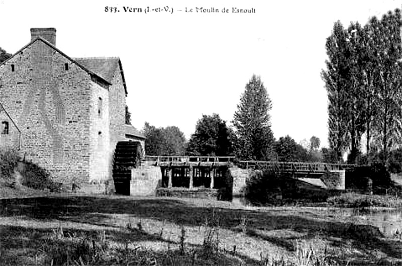 Moulin de Vern-sur-Seiche (Bretagne).