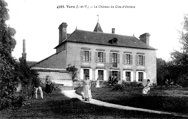 Manoir du Clos-Dorrire  Vern-sur-Seiche (Bretagne).