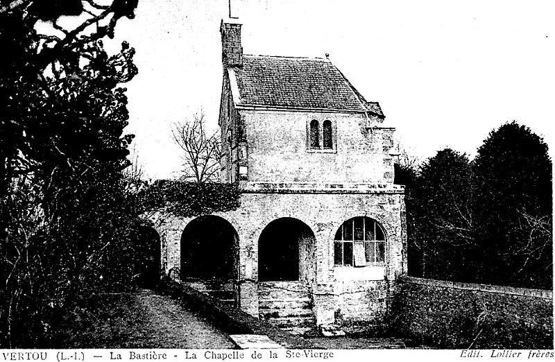 Chapelle de la Bastière à Vertou (anciennement en Bretagne).