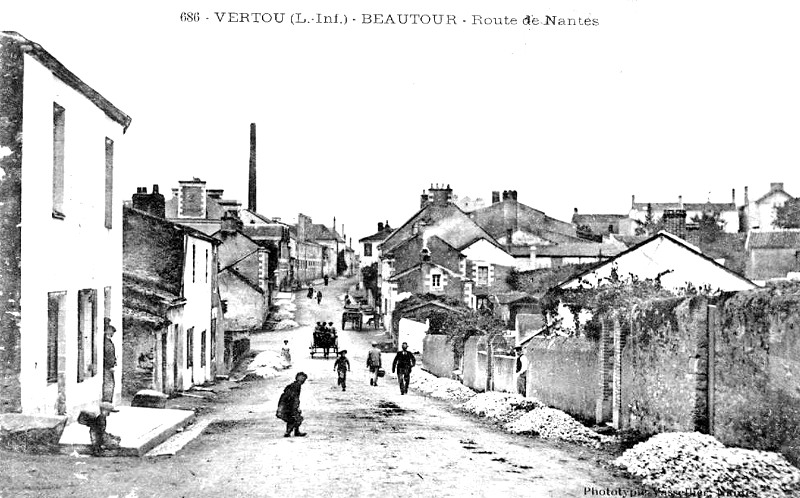 Ville de Vertou (anciennement en Bretagne).