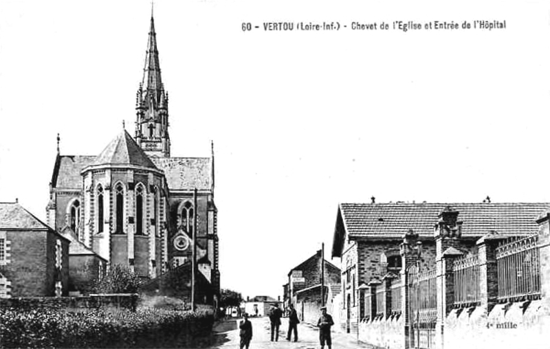 Eglise de Vertou (anciennement en Bretagne).