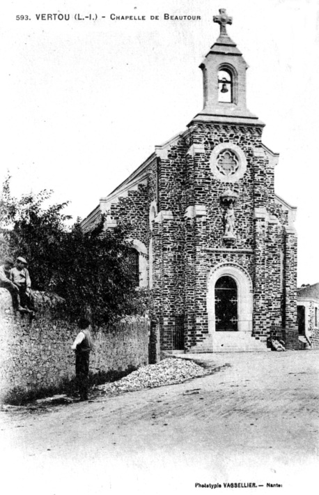 Chapelle de Beautour à Vertou (anciennement en Bretagne).