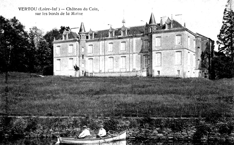 Château du Coin à Vertou (anciennement en Bretagne).