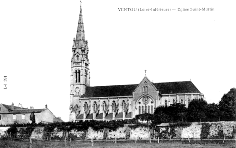 Eglise de Vertou (anciennement en Bretagne).