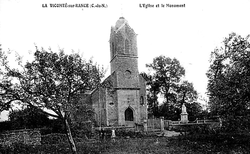 L'glise de La Vicomt-sur-Rance (Bretagne).