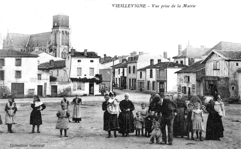 Ville de Vieillevigne (Bretagne).