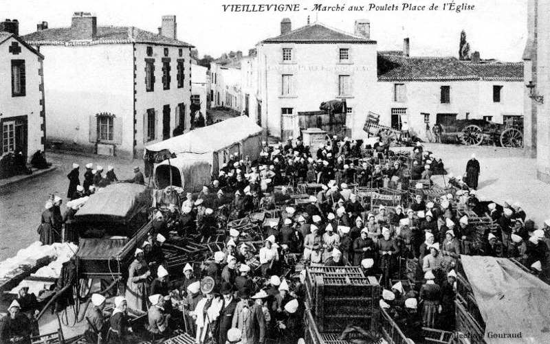 Ville de Vieillevigne (Bretagne).