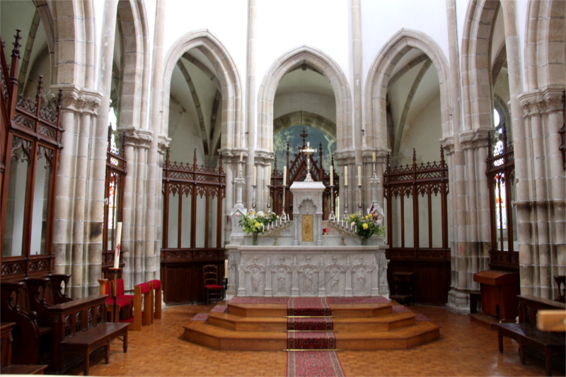 L'glise du Vieux-March (Bretagne).